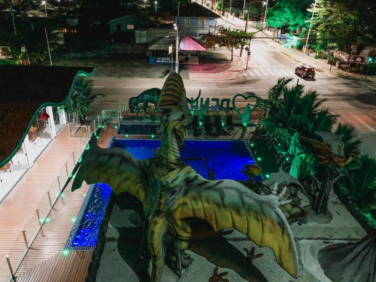 Hotel Recanto Dos Dinossauros Penha  Bagian luar foto