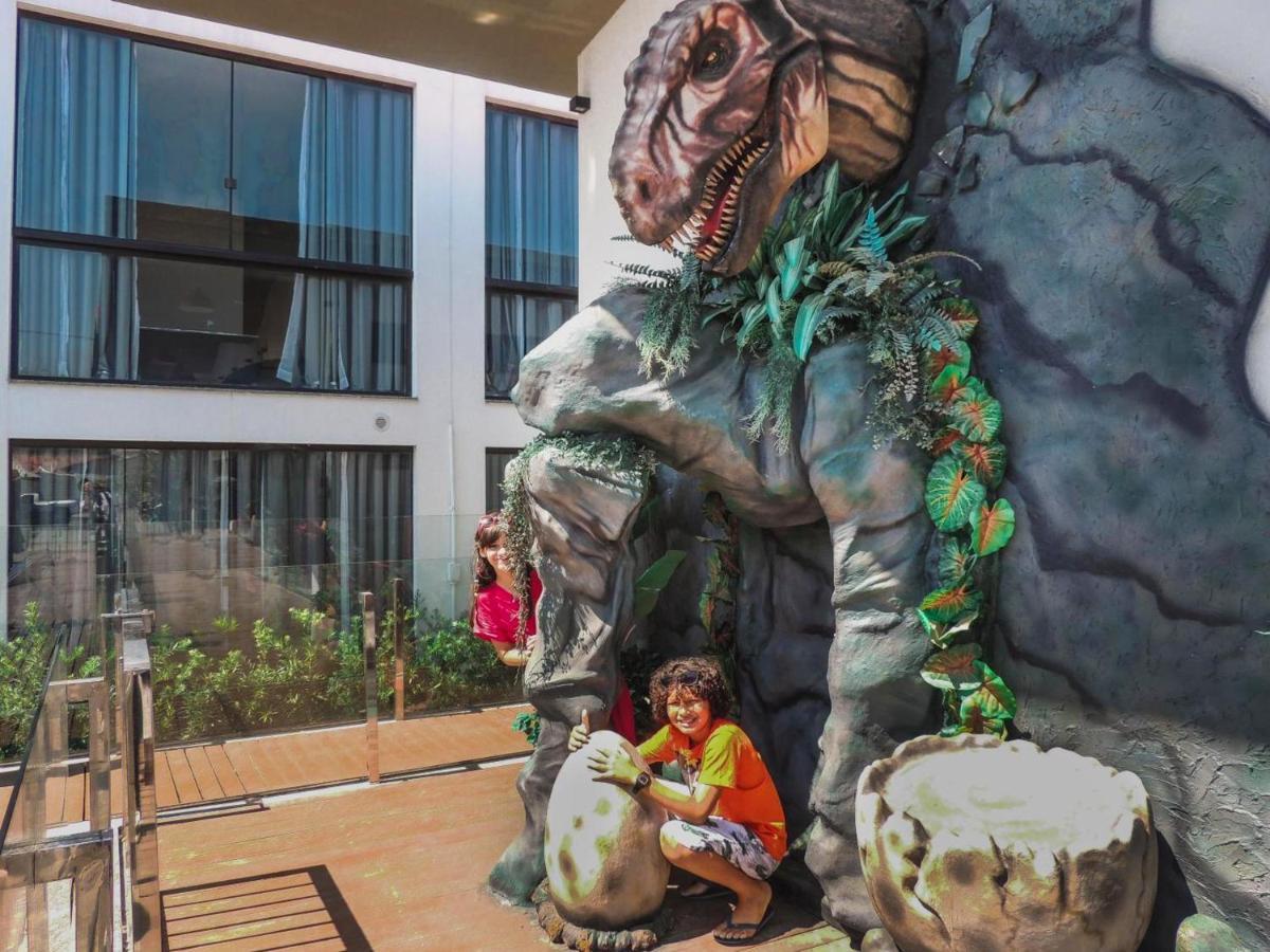 Hotel Recanto Dos Dinossauros Penha  Bagian luar foto