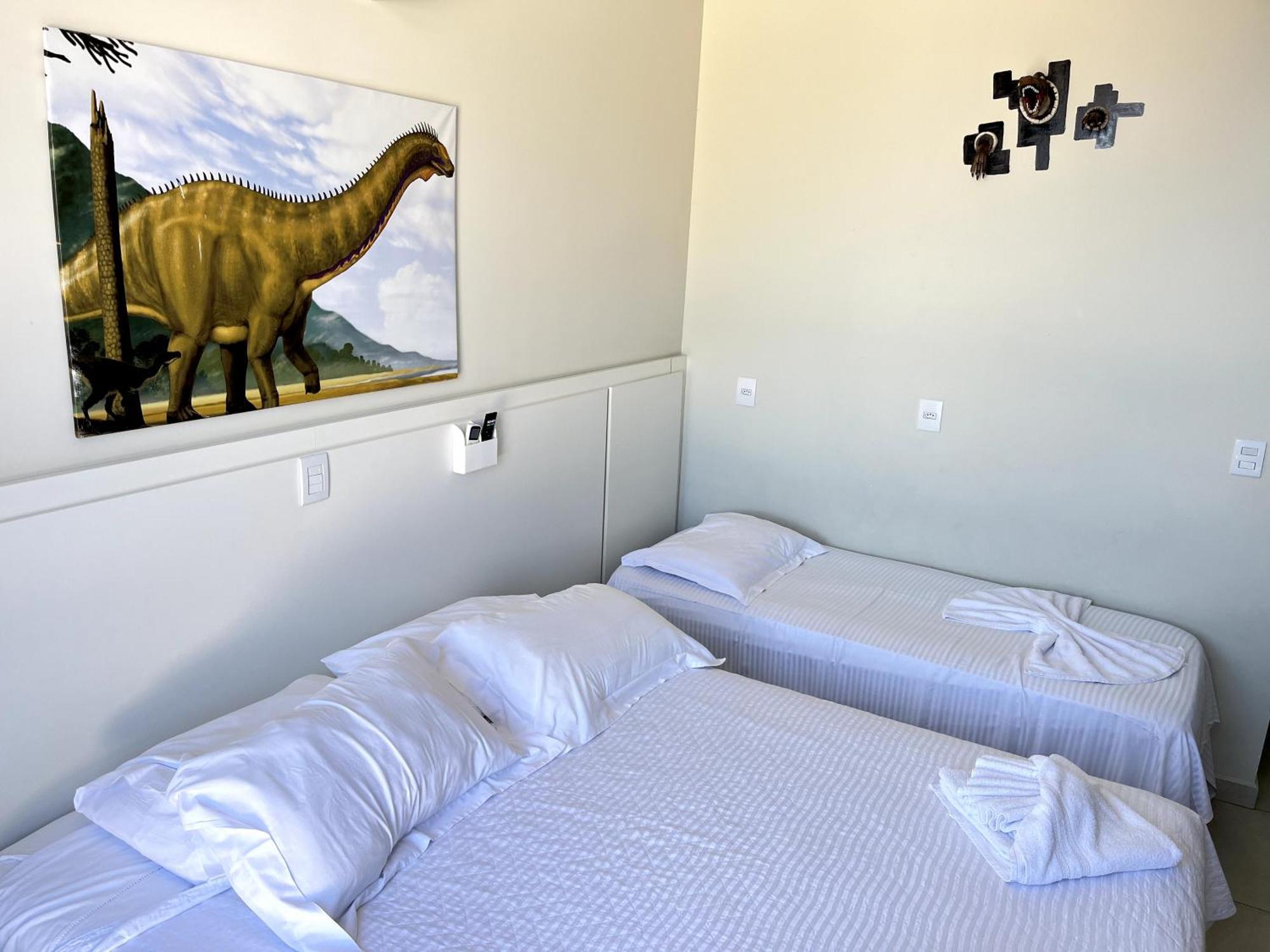 Hotel Recanto Dos Dinossauros Penha  Bagian luar foto