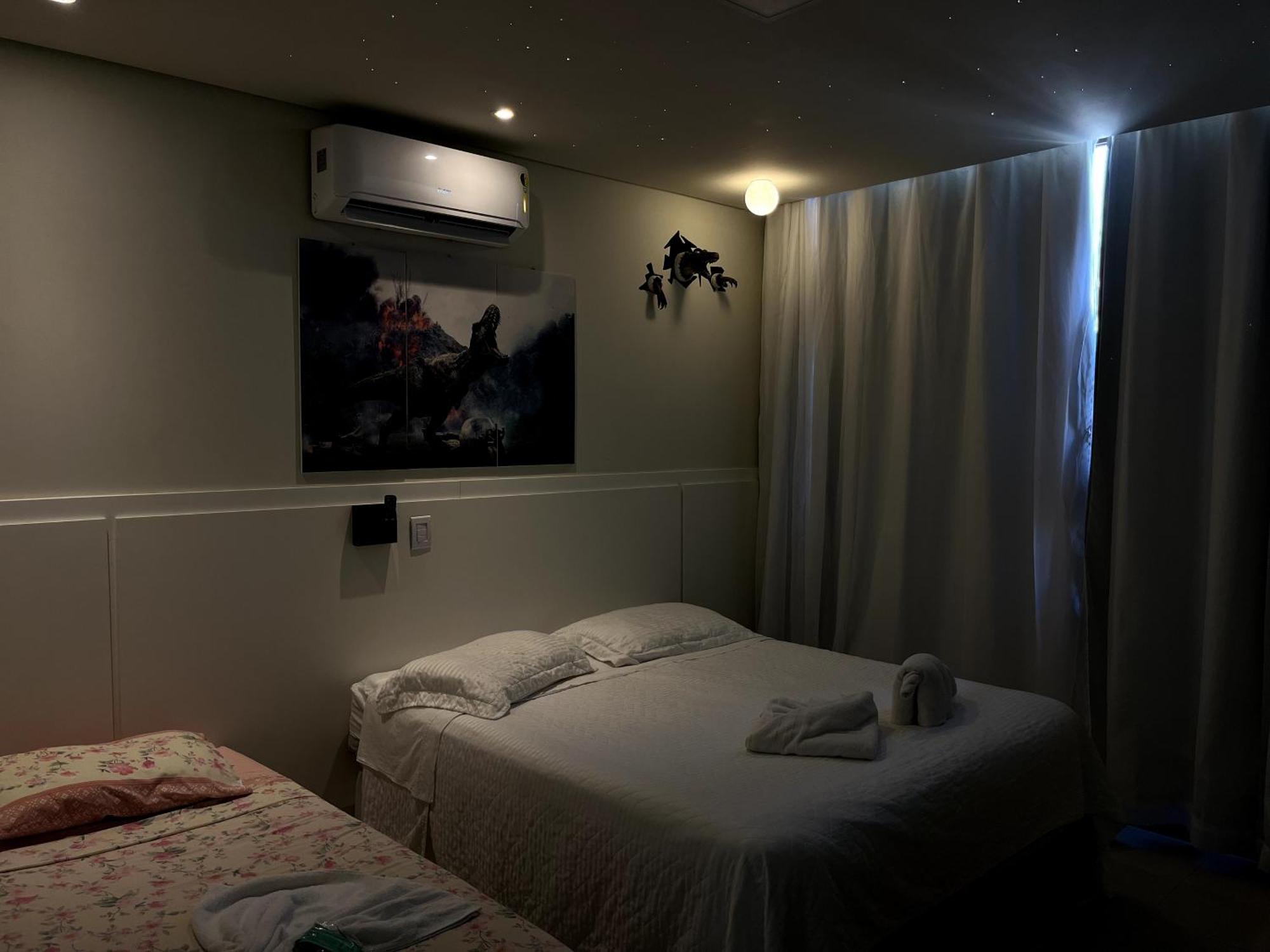 Hotel Recanto Dos Dinossauros Penha  Bagian luar foto