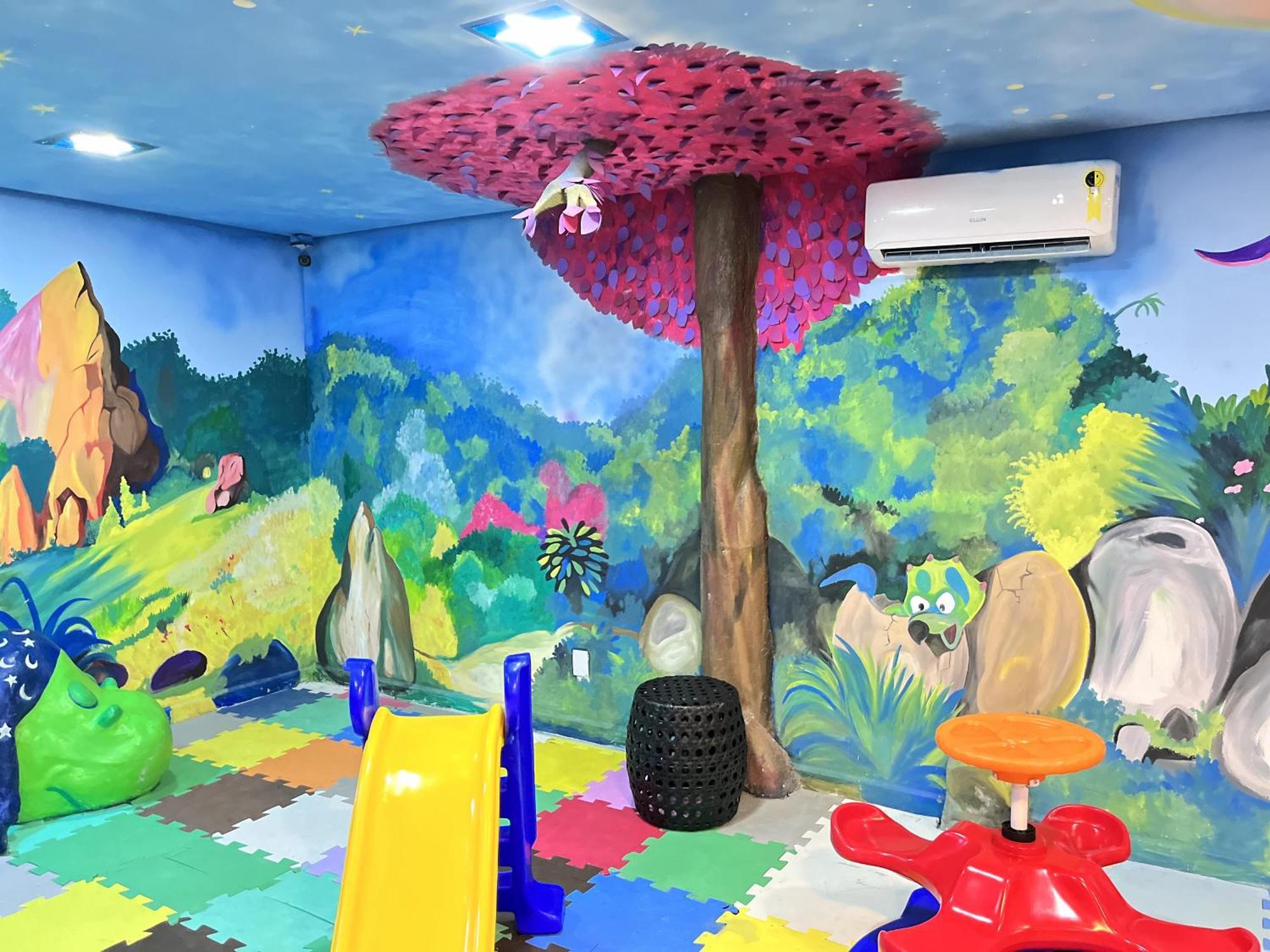 Hotel Recanto Dos Dinossauros Penha  Bagian luar foto