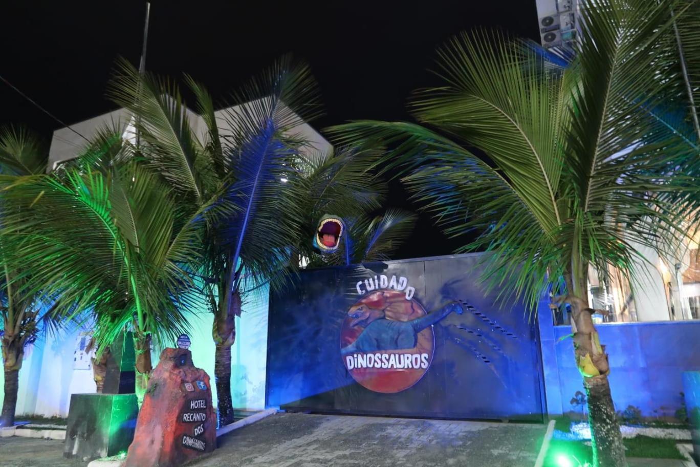 Hotel Recanto Dos Dinossauros Penha  Bagian luar foto