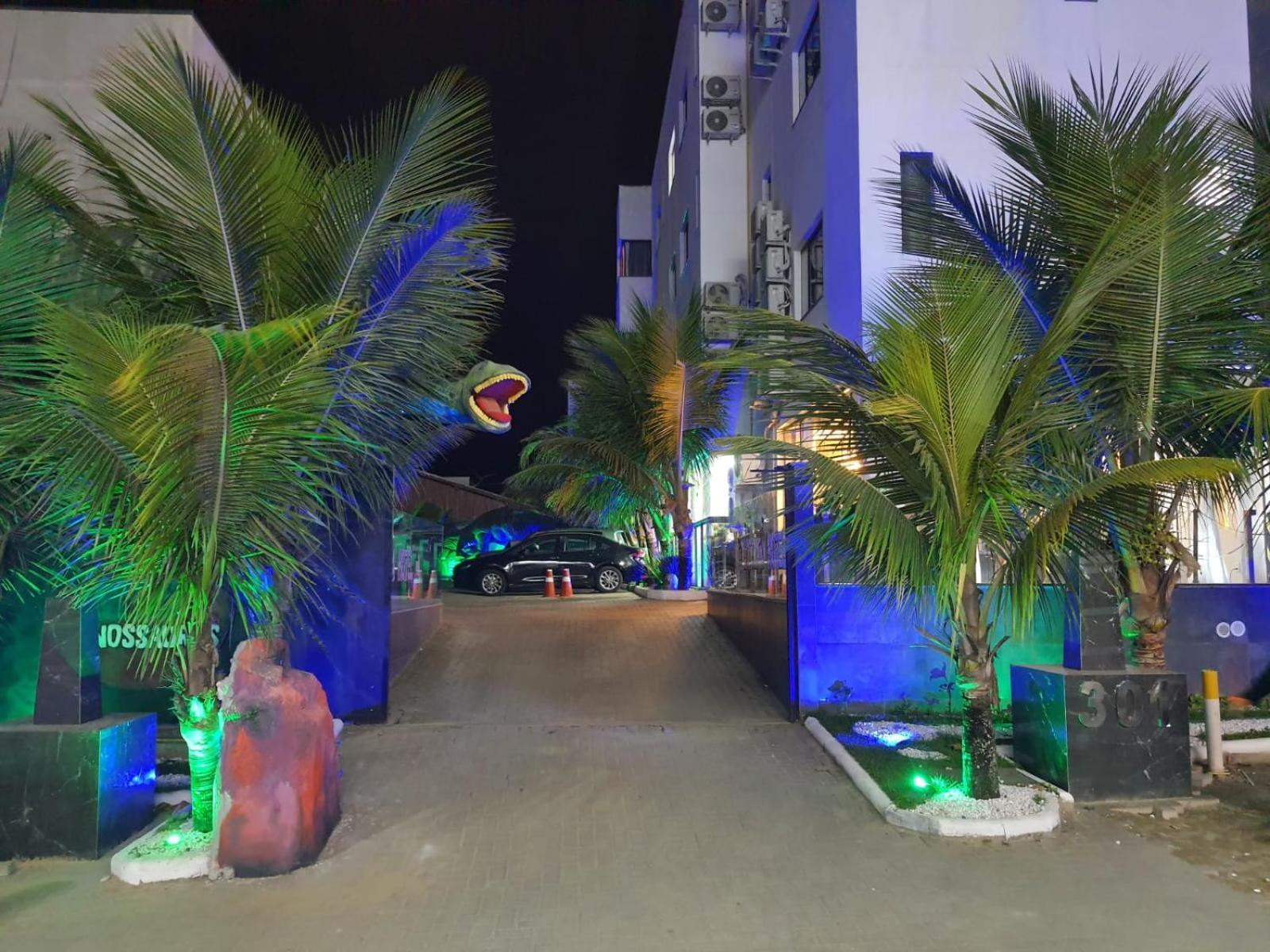 Hotel Recanto Dos Dinossauros Penha  Bagian luar foto