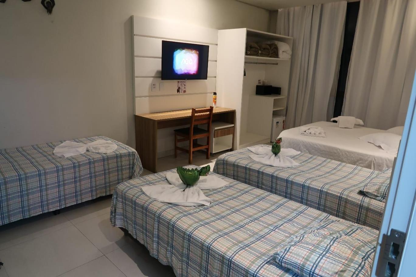 Hotel Recanto Dos Dinossauros Penha  Bagian luar foto