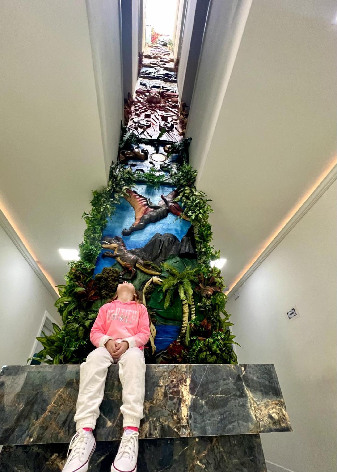 Hotel Recanto Dos Dinossauros Penha  Bagian luar foto