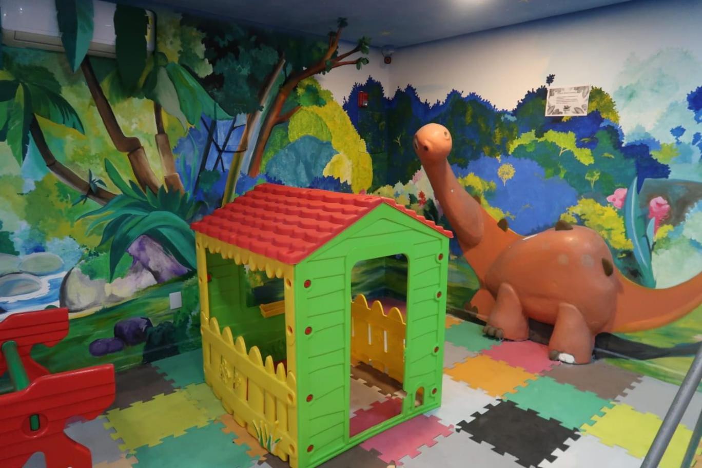 Hotel Recanto Dos Dinossauros Penha  Bagian luar foto
