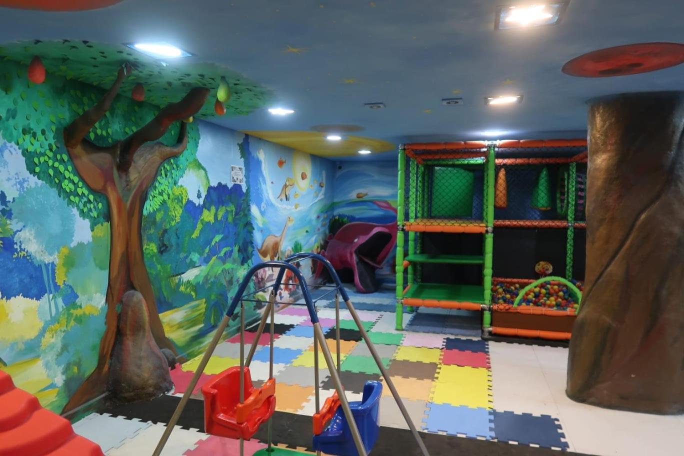Hotel Recanto Dos Dinossauros Penha  Bagian luar foto