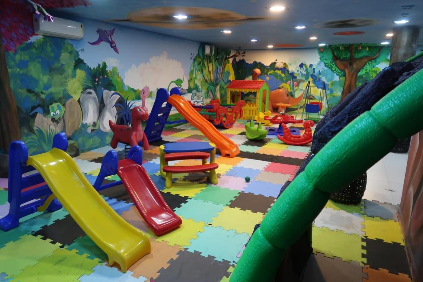 Hotel Recanto Dos Dinossauros Penha  Bagian luar foto