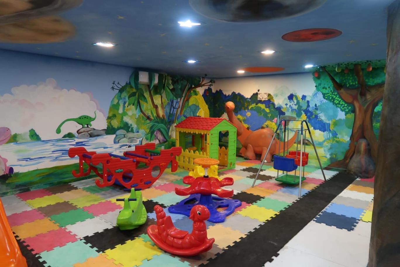Hotel Recanto Dos Dinossauros Penha  Bagian luar foto