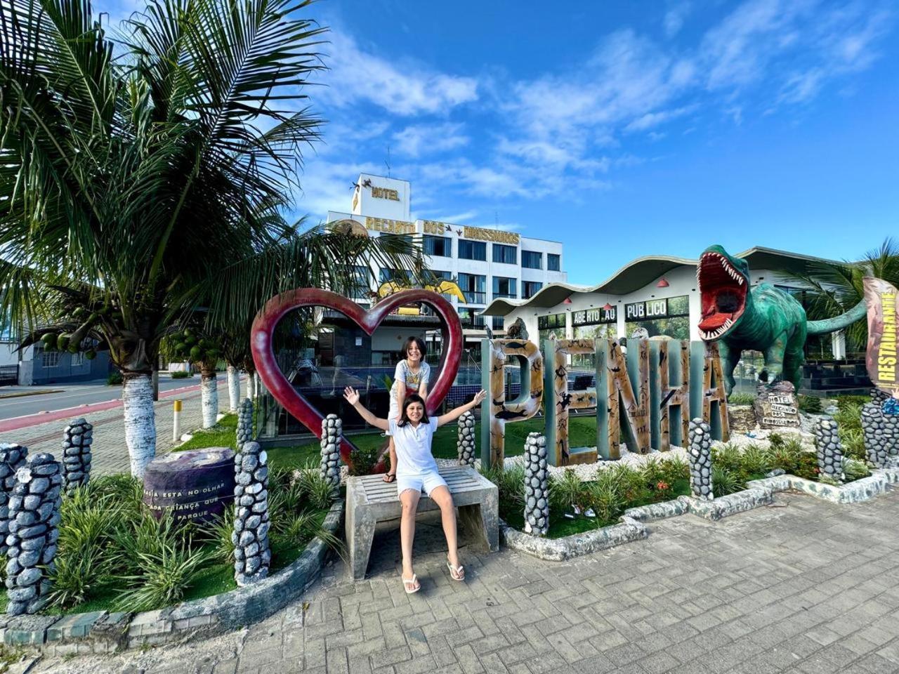 Hotel Recanto Dos Dinossauros Penha  Bagian luar foto