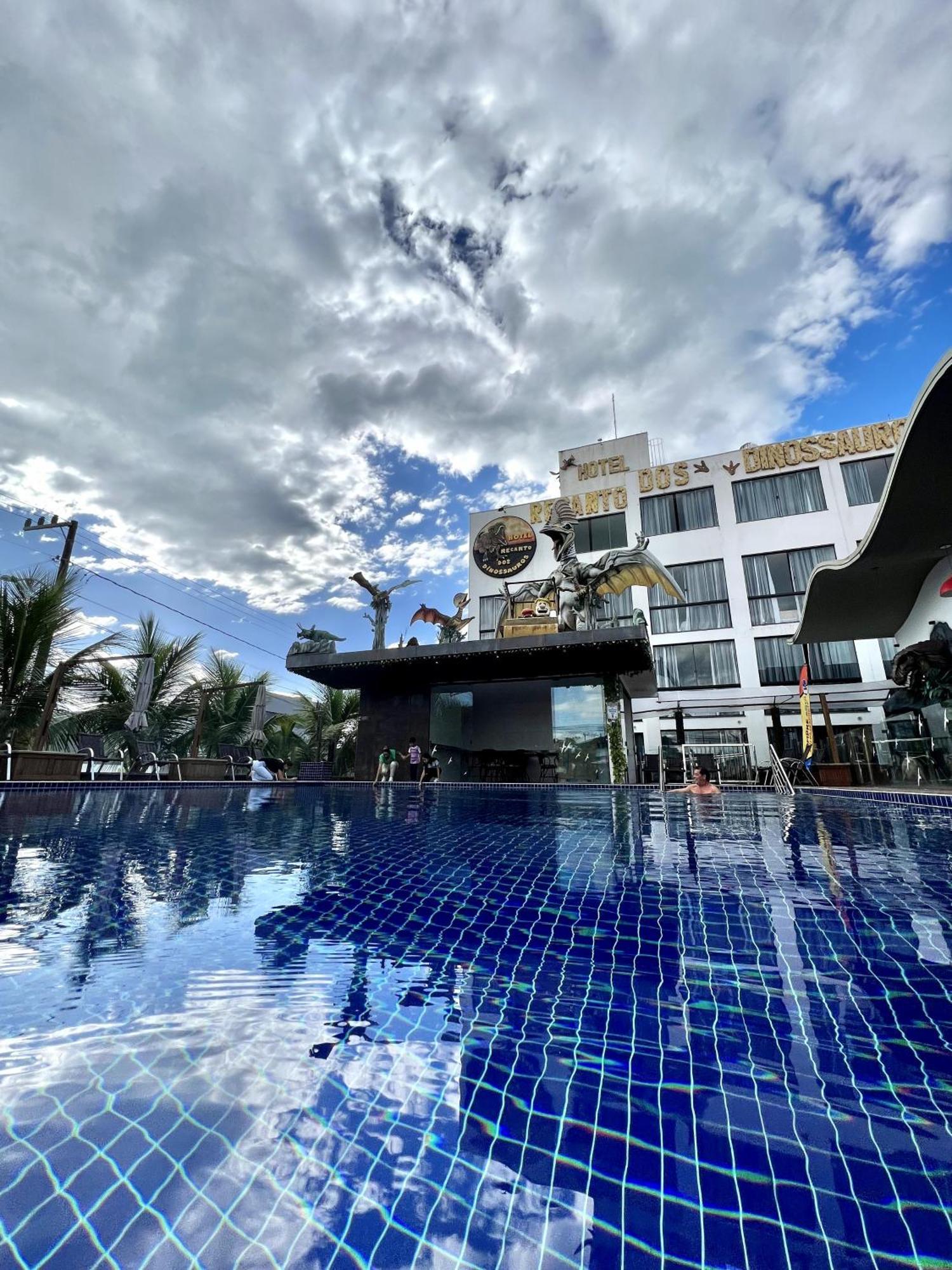 Hotel Recanto Dos Dinossauros Penha  Bagian luar foto